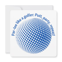 Par-tee wie ein Golfer