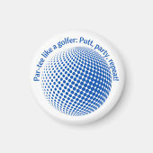 Par-tee wie ein Golfer Magnet (Vorne)