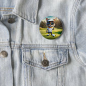 "Par-tee-Zeit: Der Coole Cat's Golf Swing!" Button (Beispiel)