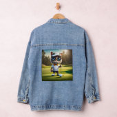 "Par-tee-Zeit: Der Coole Cat's Golf Swing!" Jeansjacke (Hangar)