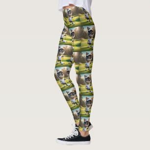 "Par-tee-Zeit: Der coole Katzenschwung!" Leggings