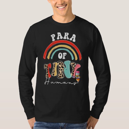 Para des winzigen Humans-Schulmannes T-Shirt (Vorderseite)