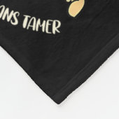 Para Dream Team Lehrer Paraeduca Fleecedecke (Ecke)