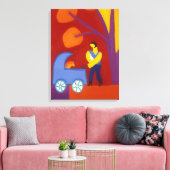 Para Isabel Leinwanddruck (Insitu (Wohnzimmer))