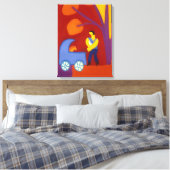 Para Isabel Leinwanddruck (Insitu (Schlafzimmer))