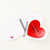 Para mi amor notizblock (Innenseite)