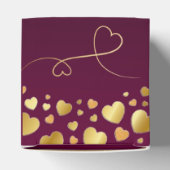para navidad con corazón brillante color cereza geschenkschachtel (Oben)