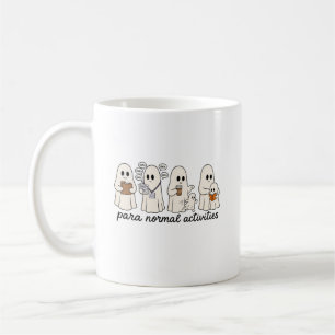 Para normale Aktivitäten Geist Lehrer Halloween Kaffeetasse