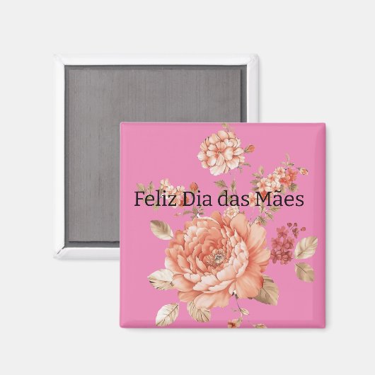 Para o dia das mães magnet (Vorderseite/Rückseite)
