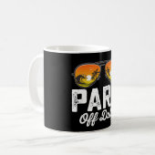 Para Off Duty Paraprofessional Letzten Schultag Kaffeetasse (Vorderseite Links)