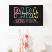 Para Paraprofessional Paraeducator erster Tag zurü Banner (Insitu)