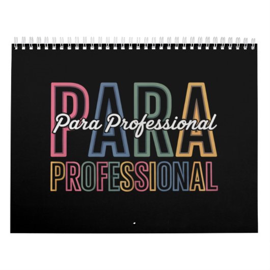 Para Paraprofessional Paraeducator erster Tag zurü Kalender (Titelbild)