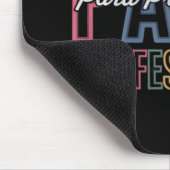 Para Paraprofessional Paraeducator erster Tag zurü Mousepad (Ecke)
