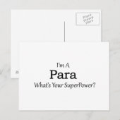 Para Postkarte (Vorne/Hinten)