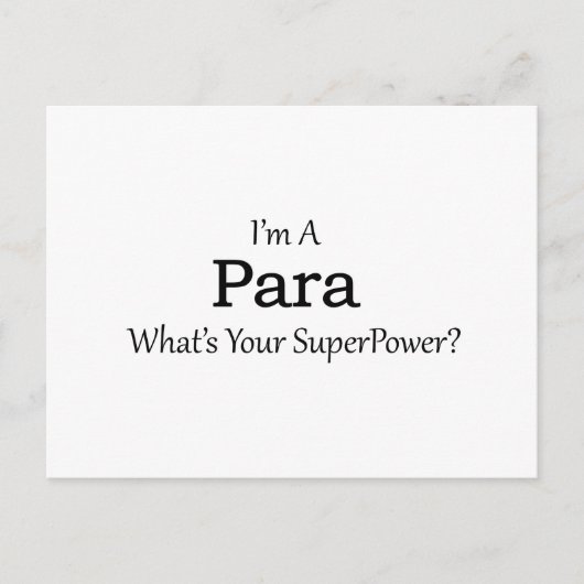 Para Postkarte (Vorderseite)