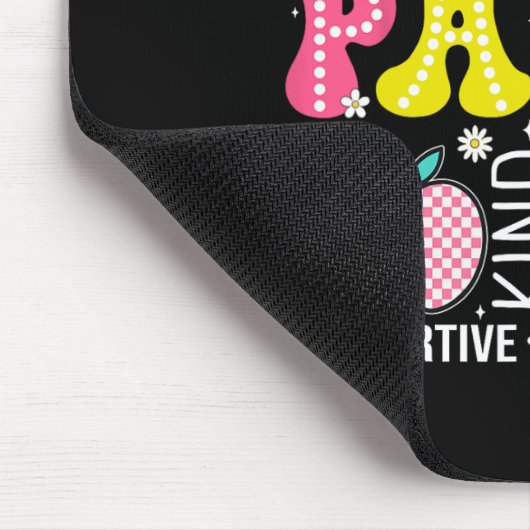 Para Professional Educator 1st Day Of Back To Scho Mousepad (Ecke)