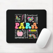 Para Professional Educator 1st Day Of Back To Scho Mousepad (Mit Mouse)