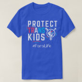 Para Protect Trans Kids Transgender LGBT Pride Mon T-Shirt (Design vorne)