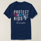 Para Protect Trans Kids Transgender LGBT Pride Mon T-Shirt (Design vorne)