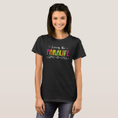 Para Teacher Assistentin Paraprofessional Paraeduc T-Shirt (Vorne ganz)