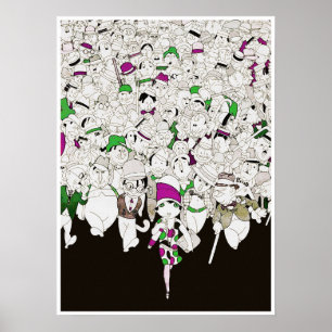 Para-Todos Aquarelldruck Poster