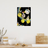 Para-Todos Aquarelldruck Poster (Küche)