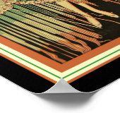Para Todos Art Deco Poster 12 x 16 (Ecke)