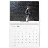 Parabel der beiden Pfeile Kalender (Jan 2027)