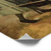 Parabel der Blinden, Detail von drei blinden Poster (Ecke)