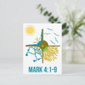 Parabel der Dusche/Vier Böden - Evangelium der Mar Postkarte (Stehend Vorderseite)