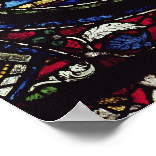 Parabel der Feigenbaume aus dem 12. Jahrhundert Poster (Ecke)