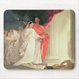 Parabel der klugen und dummen Jungfrauen, 1886 Mousepad