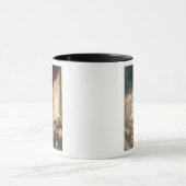 Parabel der klugen und dummen Jungfrauen, 1886 Tasse (Zentrum)