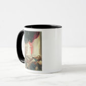 Parabel der klugen und dummen Jungfrauen, 1886 Tasse (Vorderseite Links)