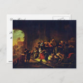 Parabel der Laboranten im Weingarten mit Nass D. Postkarte (Vorne/Hinten)