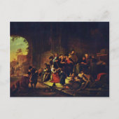 Parabel der Laboranten im Weingarten mit Nass D. Postkarte (Vorderseite)