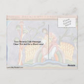 Parabel des reichen Mannes durch Meister des Codex Postkarte (Rückseite)