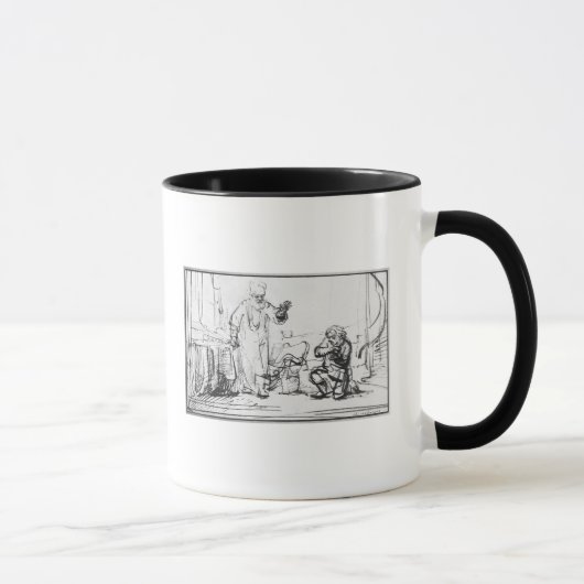 Parabel des rücksichtslosen Gläubigers Tasse (Rechts)