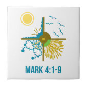 Parabel des Sower/vier Boden - Evangelium des Fliese (Vorderseite)