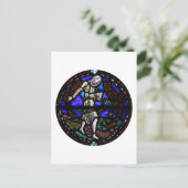 Parabel für die festgeklemmte Glaskunst Postkarte (Stehend Vorderseite)