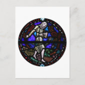 Parabel für die festgeklemmte Glaskunst Postkarte (Vorderseite)