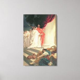 Parable of the Wise and Foolish Jungfrauen, 1886 Leinwanddruck