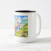 Parables4Kids Easter Bunny Zweifarbige Tasse (VorderseiteRechts)