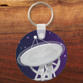 Parabolantenne Schlüsselanhänger (Vorderseite)