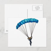 Paracaídas Postkarte (Vorne/Hinten)