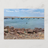 Paracas, Peru Postkarte (Vorderseite)