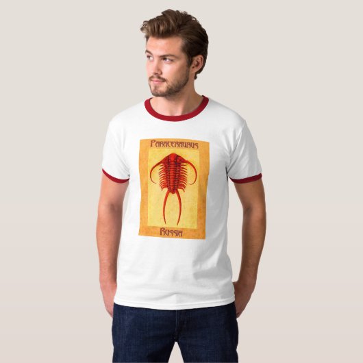 Paraceraurus-Fossilienstoff T-Shirt (Vorne ganz)