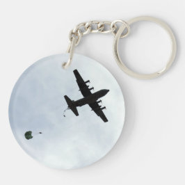 Parachute Drop EC-130H Compass Call Schlüsselanhänger