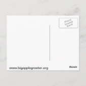 Parachute Jump - Coney Island, NYC-Postkarte Postkarte (Rückseite)