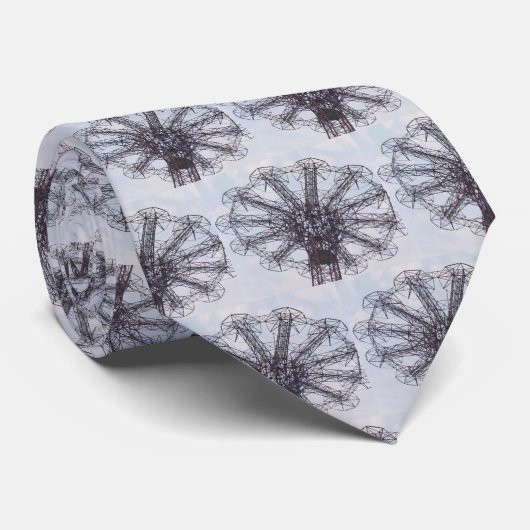 Parachute Jump Neckie Krawatte (Gerollt)